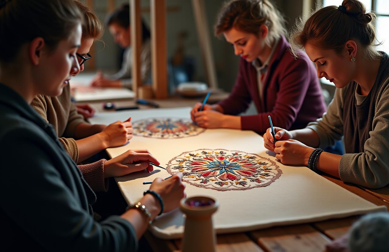 Laboratorio ricamo artigianale